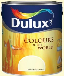 Farba do ścian i sufitów Dulux Kolory Świata- Dojrzewający Banan 5L