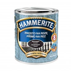 Hammerite Prosto Na Rdzę - efekt młotkowy Czarny 0,7 L