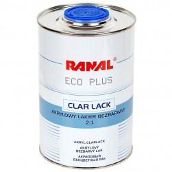 Lakier akrylowy bezbarwny ECO PLUS 2+1 (spełnia normy VOC) 5l 