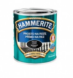 Hammerite Prosto Na Rdzę - efekt półmatowy Szary 0,25l 