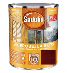 Sadolin Extra 10 lat Ciemny Mahoń 30- 5L