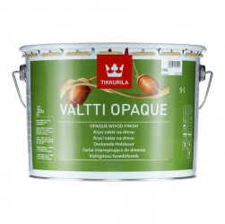 Valtti OPAQUE - Impregnacyjna farba akrylowa do malowania powierzchni drewnianych na zewnątrz pomieszczeń. Baza VVA 0.9l